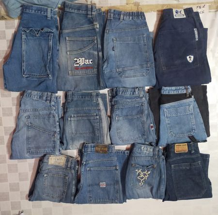 ID 206 RALPH LAUREN  And Mix Branded Baggy Jeans 15 Pcs