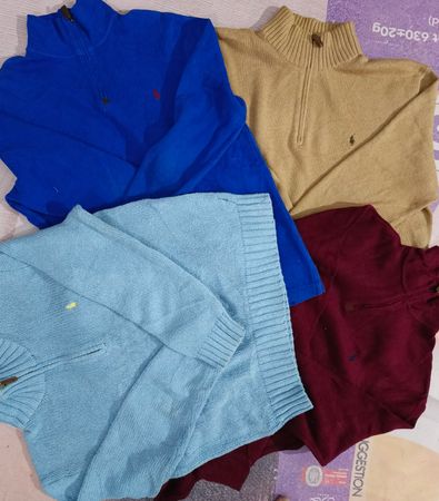 POLO RALPH LAUREN HALF ZIP 18PCS