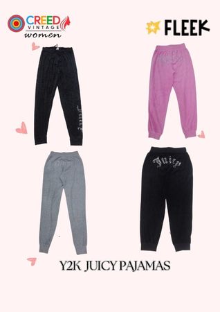 CR3294 Y2K Juicy Couture Trousers - 14 Pcs