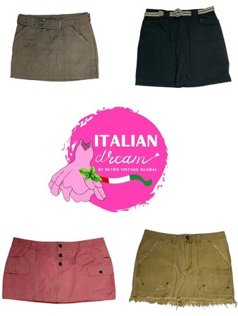 jupes mini en coton pour filles mignonnes y2k