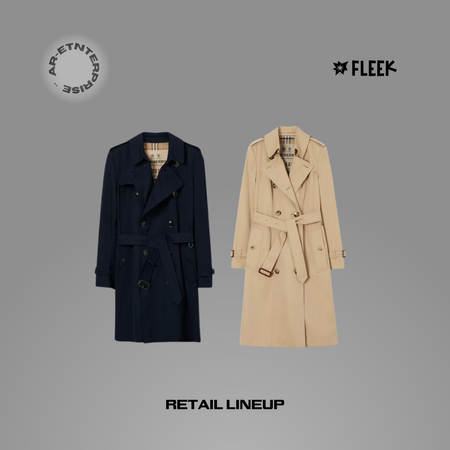 Manteaux Trench Burberry - 50 pièces