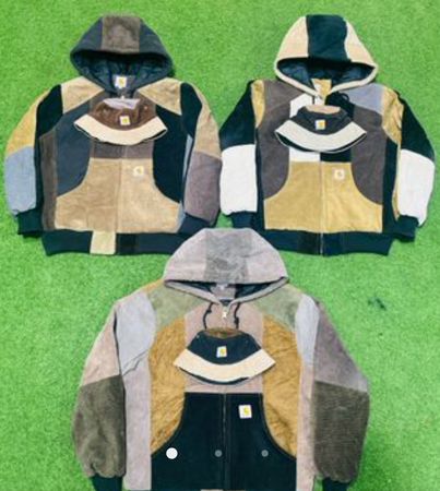 Veste à capuche style rework Carhartt achetez-en une, obtenez un chapeau gratuit.