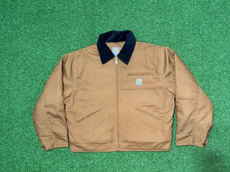 Rework-Stil Carhartt braune Detroit-Jacken