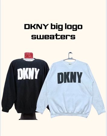 Maglioni con grande logo DKNY