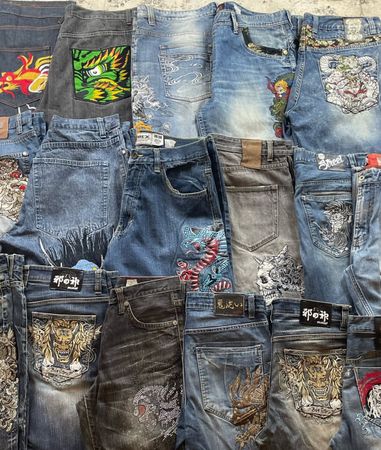 ジャパニーズジーンズ刺繍 60ピース