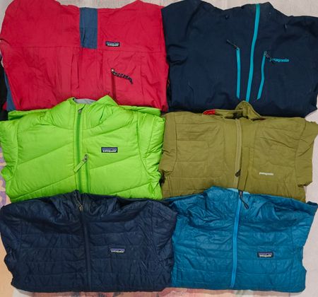 JAQUETA PATAGONIA E PUFFER