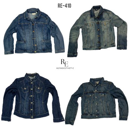 Y2K Unique Denim Jackets (RE-410)