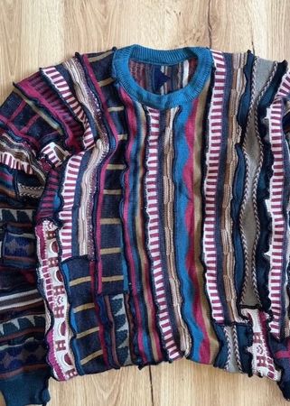 AW24 VIP AFTERLIFE Upcycled Coogi style 3D sweaters - 100 pieces