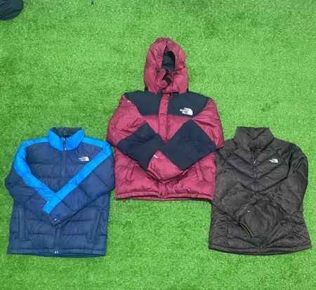 8 pcs Jaquetas Puffer The North Face
