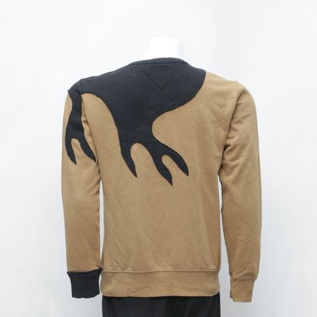 アップサイクルパッチワークスウェットシャツ