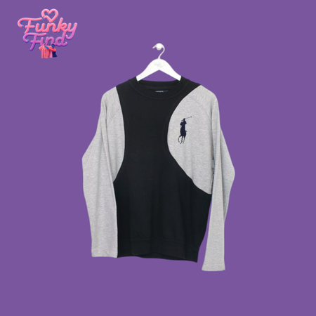 リワークミックス ブランドスウェットシャツ