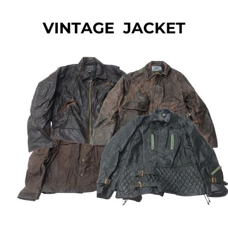 Vintage leather jacket