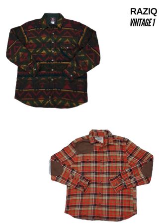 Chemises en flanelle pour hommes