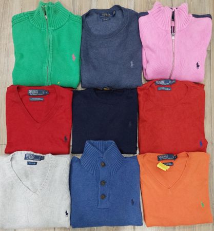 Branded Polo Ralph Lauren Sweaters - 75 Pieces