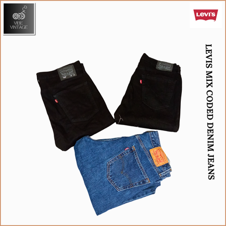 LEVIS MIX CODED DENIM JEANS - 30 PCS (BUNDLE 2)