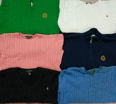 RALPH LAUREN VINTAGE CABLE KNIT