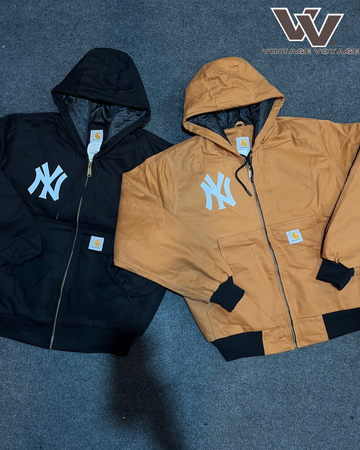 Vintage Carhartt x Yankees Rework Style Jackets - MOQ 20 pcs #2625