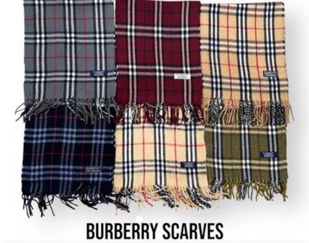 Écharpes Burberry