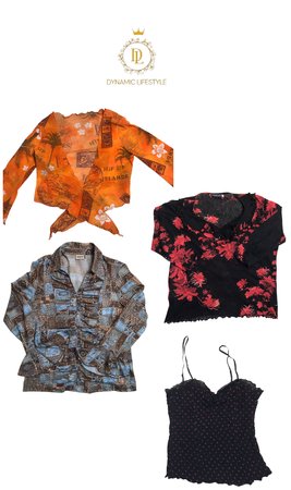 Y2K-Stil Mofern Top 20 Stück