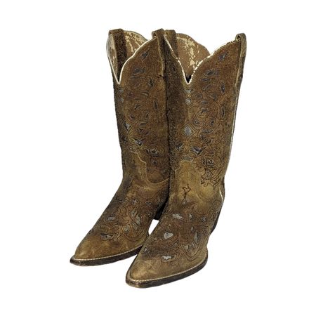 MV207# Meilleures Bottes de Cowboy Vintage de Qualité