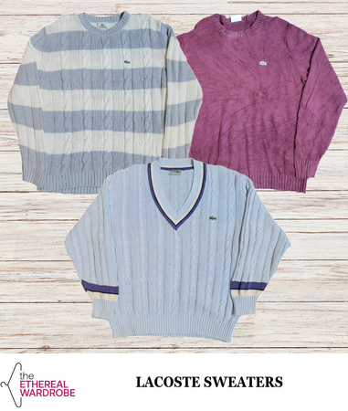 Premium Lacoste Sweaters 13 pcs