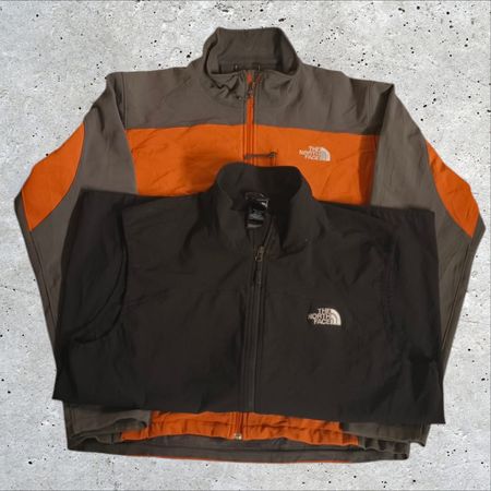 The north face shell jacket 19pcs