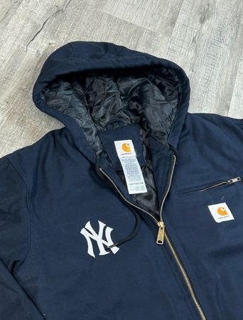 Rework Style Carhartt Yankees Navy Blue St Hoodies 20 pcs