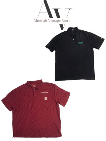 Carhatt, Levis, Nike, Lacoste polos de marques mélangées