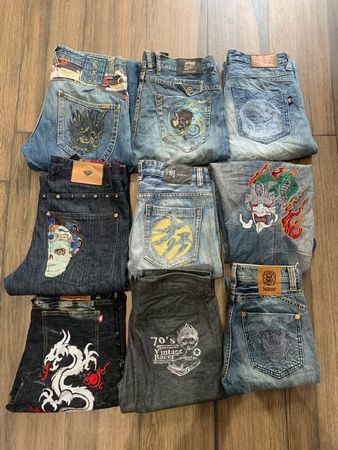 Japanese y2k jeans