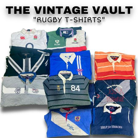 Unbranded Rugby T-Shirts - 50 pcs