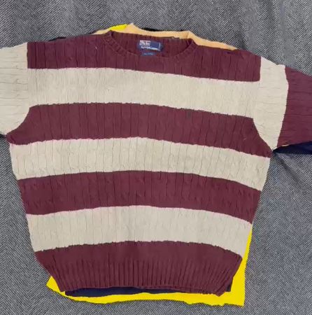 SWETER COL RONDE POLO #