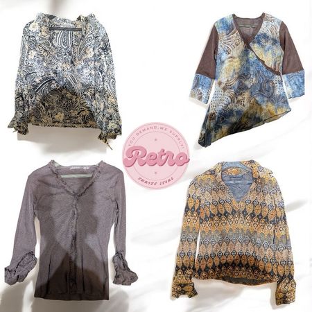 Tops en maille Y2K terreux : 10 pièces