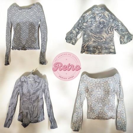 Vibras de Chica de los 90 Tops Y2K: