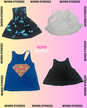 Y2K Magliette Fiore Flammo Rosa Mix (WS-015)