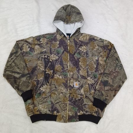 CR633 Sweatshirts à capuche camouflage Carhartt recyclés