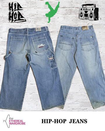 Pantalons en jean Hiphop de marque incluant Southpole, Fubu, Avirex, Money Talks et d'autres 10 pièces.