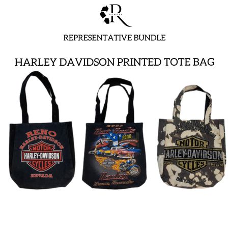 Upcycled Harley Davidson Tote Bag (REPR)