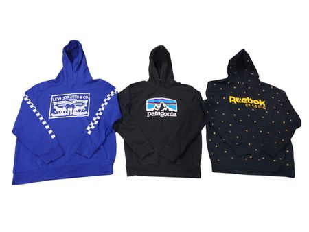 Vintage branded hoodies-25 pcs