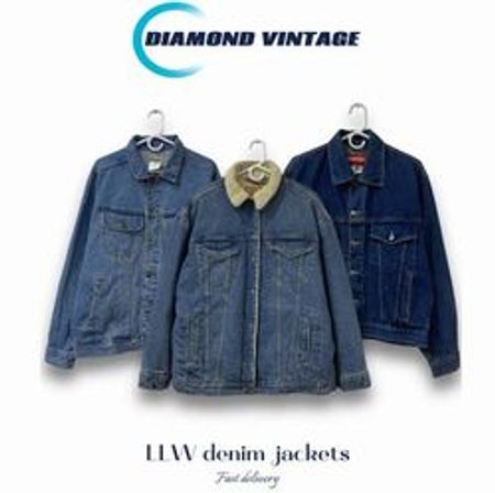 LLW Denim Jacket 25  Piece - Sea Shipped