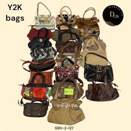Assortiment de sacs au style emblématique Y2K – Sélections tendance (GRV-2-127)
