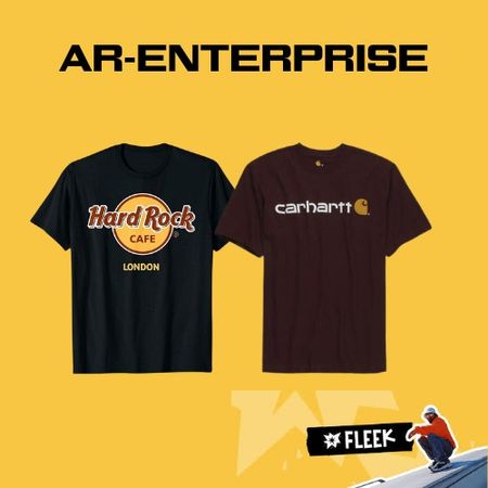 Carhartt & Hard Rock T-Shirts 50pcs