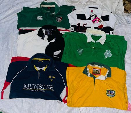 Mix Vintage club rugby shirts 1