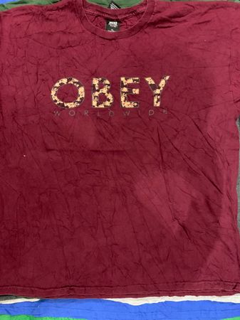 Obey T shirts 13 pcs