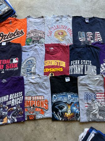 Vintage and Moderan Sports Graphic Shirt