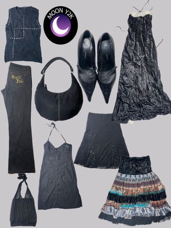 Y2k Gothic Outfit Mix Starter pack (M-41)
