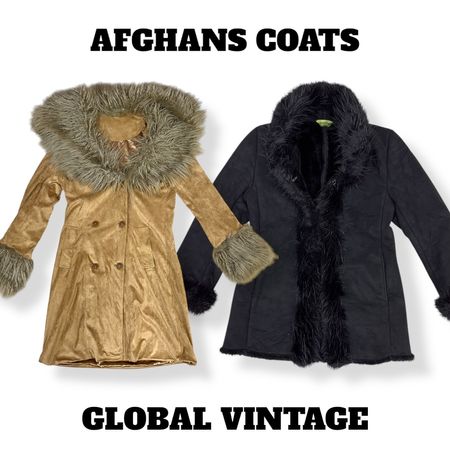 Manteaux et vestes afghans - 7 pièces
