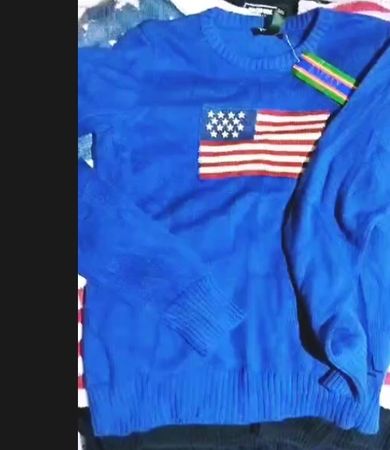 15 pieces of U.S Flag sweater