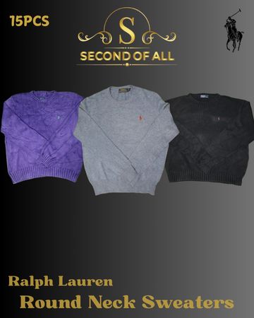 Ralph lauren Round Neck Sweaters-15Pcs