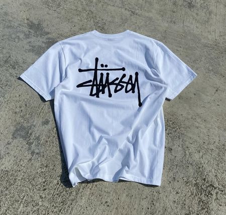 Stussy Rework Style T-shirts blancs signature 20 pcs