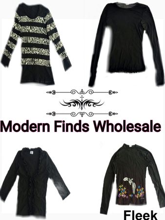 y2k moderne Langarmoberteile